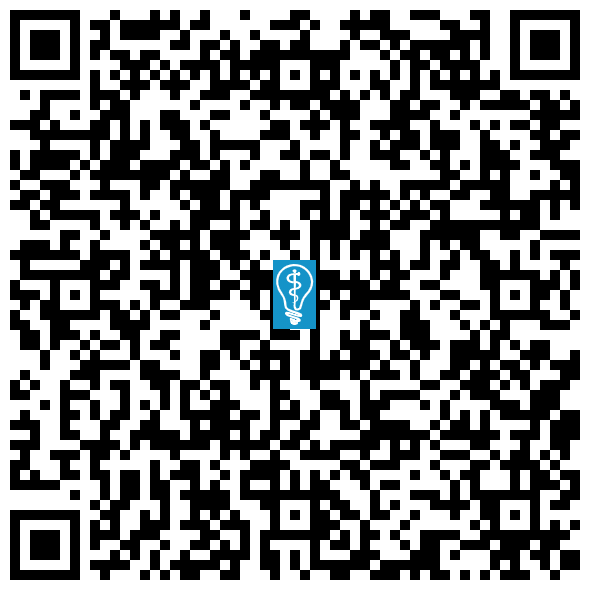 QR code image to open directions to NELA Orthodontics in Los Angeles, CA on mobile